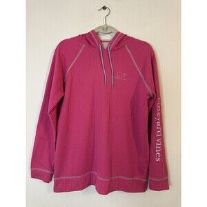 Vineyard Vines Long Sleeve TShirt Hoodie Whale Logo Size L